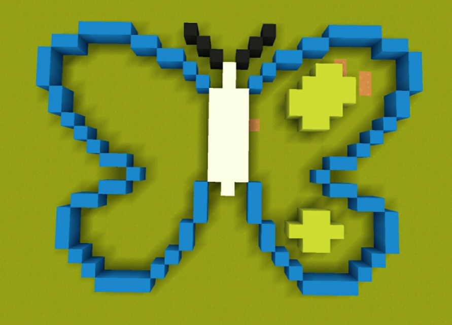 会飞的蝴蝶手工制作,迷你世界怎么做飞蝴蝶