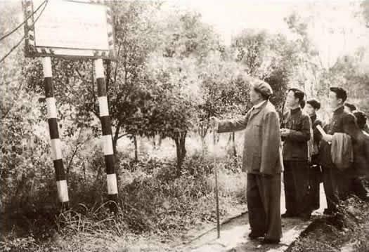 蒋介石不坐轿子不登山，毛主席登山从不坐轿子，细节决定成败