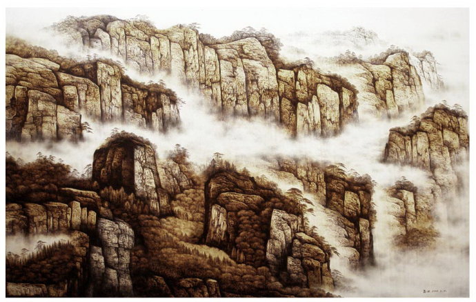 田玉田烙画动物作品欣赏,田玉田烙画多少钱