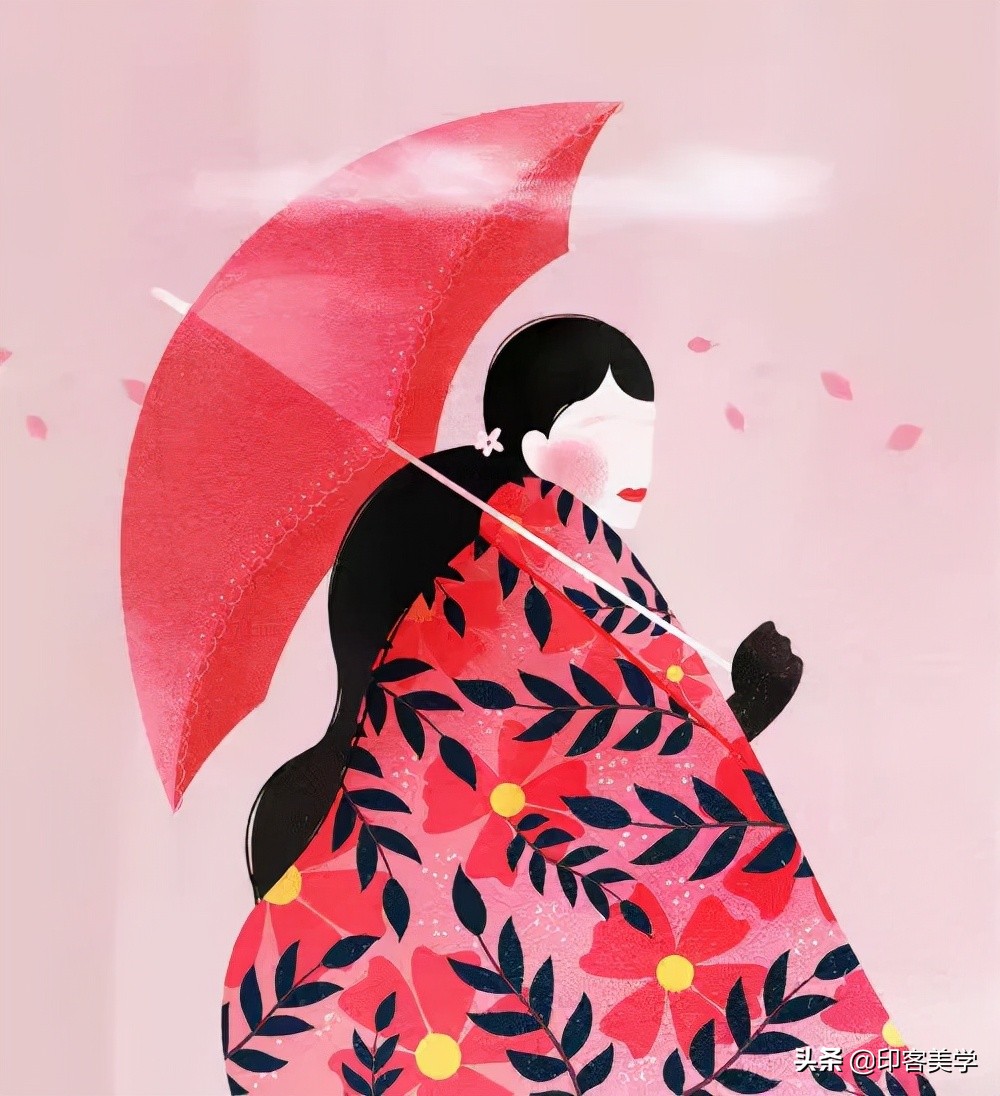 四季插画图片大全,100张唯美插画图