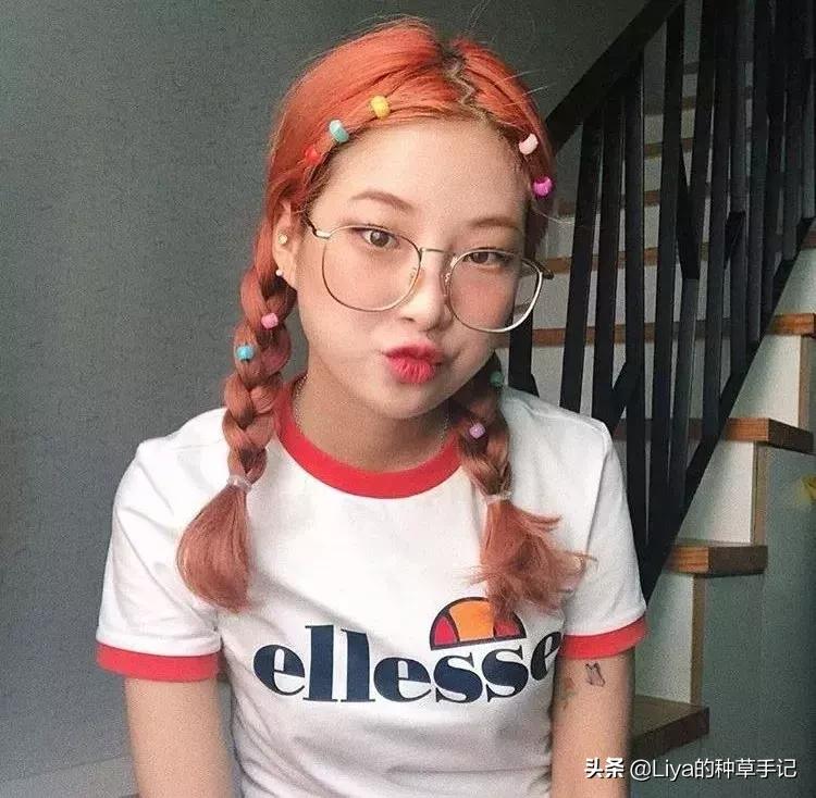 2023年脏橘色,今年火爆脏橘发色