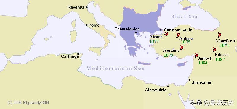 东罗马拜占庭帝国王朝史完整版,拜占庭帝国打了多少败仗