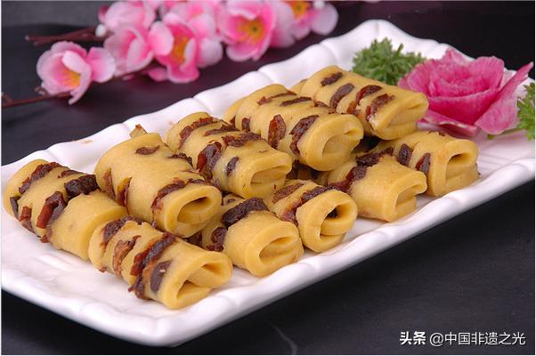 软糯糕点枣糕,京式枣糕