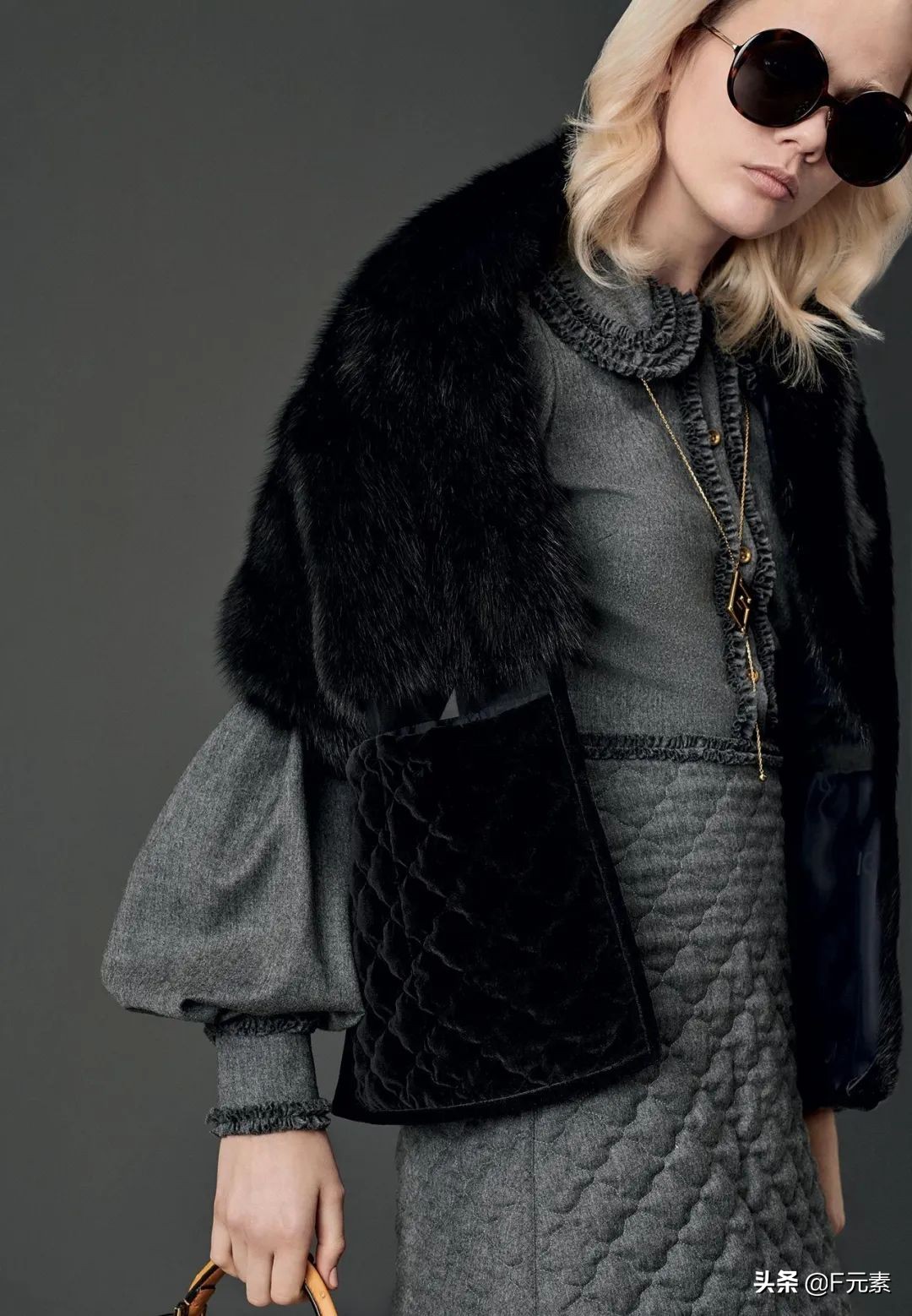 用皮草记录时代fendi2020秋冬发布,fendi皮草