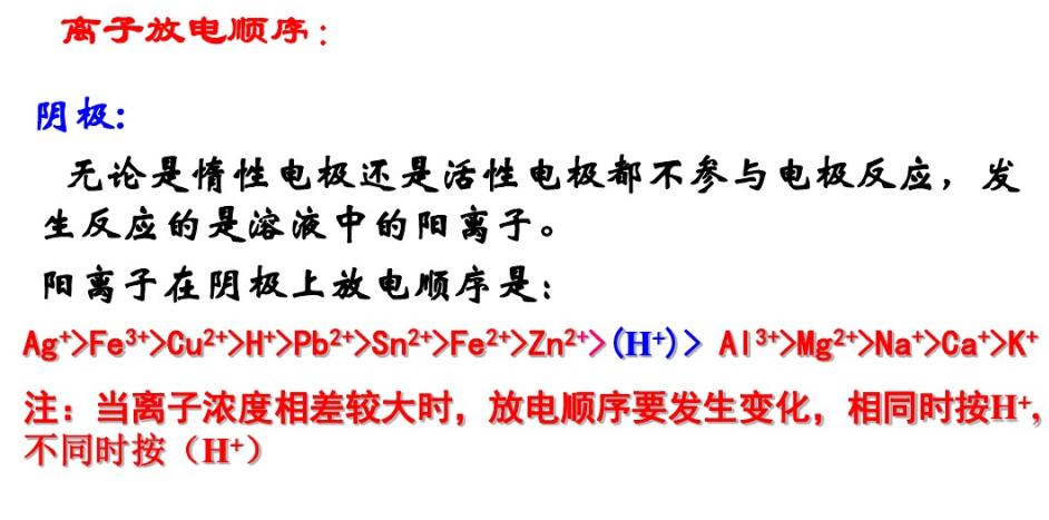 电解技术基础知识,电解池口诀顺口溜