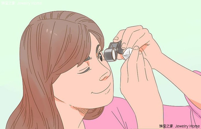 钻石戒指最简单辨别真假的方法,d1.00ct钻石怎么看真假