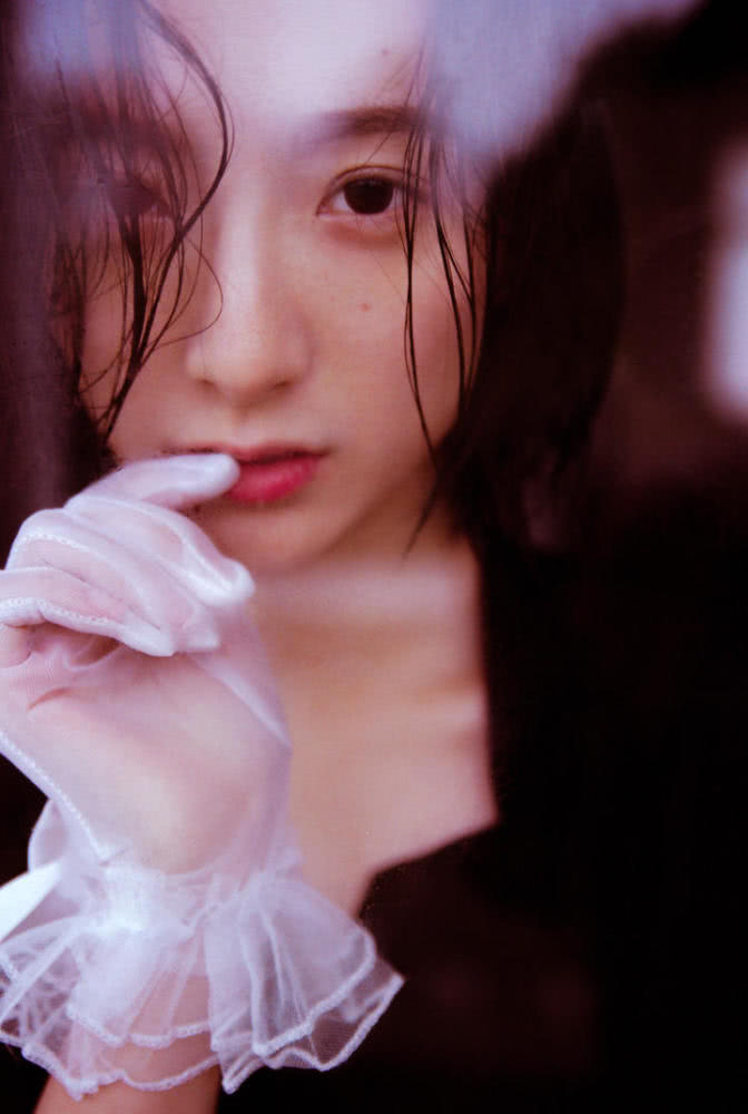 胖女孩90年代复古港风写真,18岁写真照风格复古风