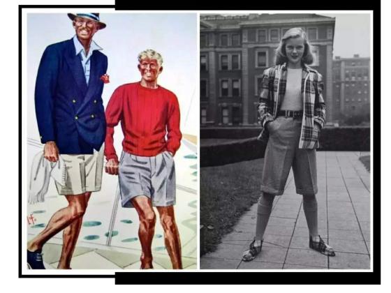 百慕大短裤搭配的两个新趋势,百慕大短裤搭配小个子