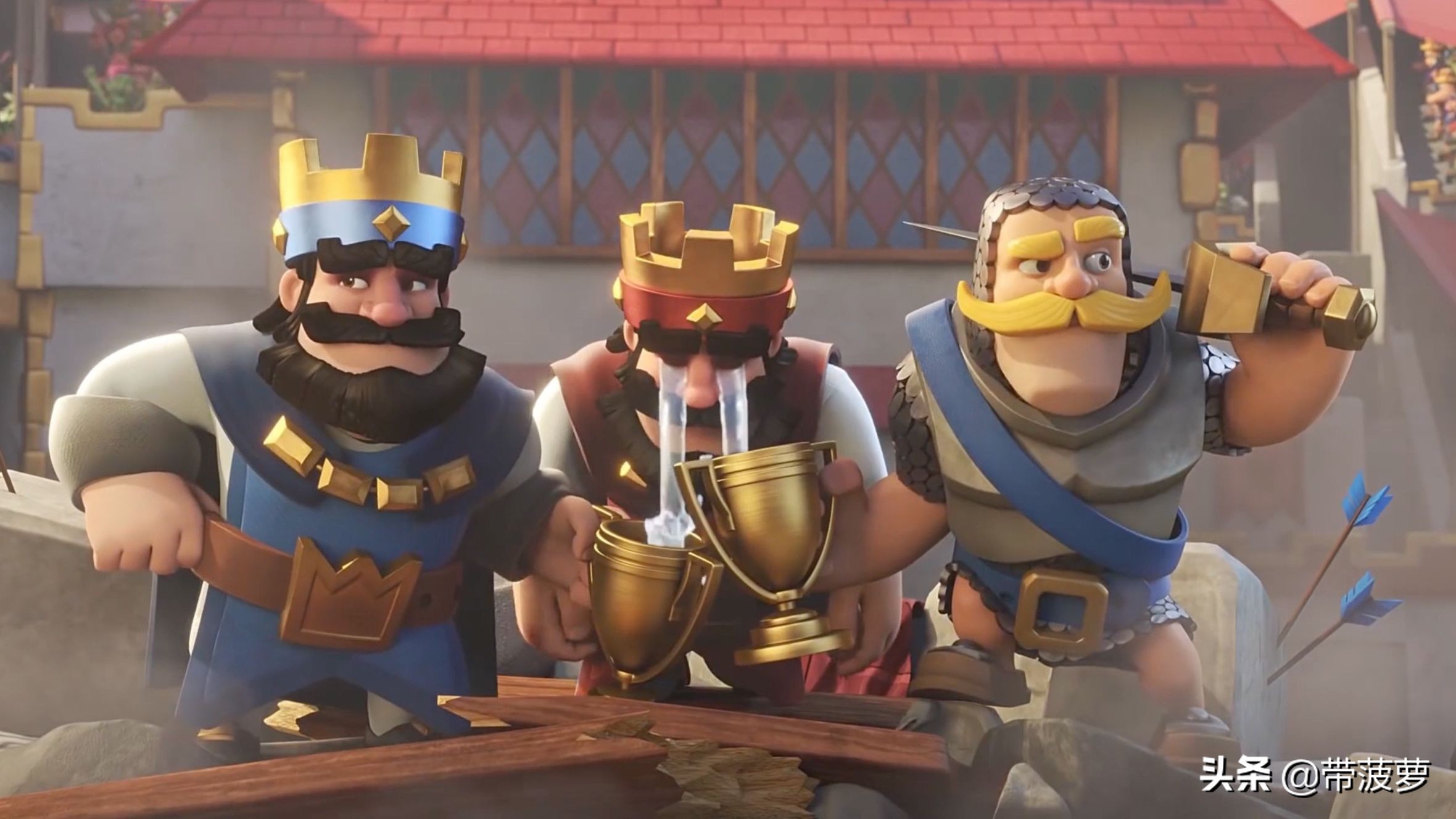 皇室战争单挑测试,魔法三人组皇室战争2v2卡组