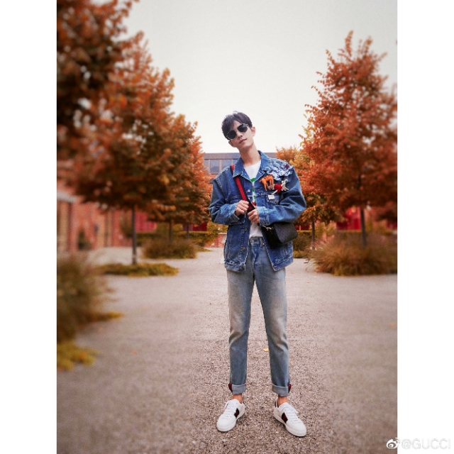 最大胆又最正经，肖战和Gucci