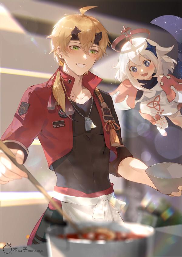 原神胡桃平民队伍搭配,原神托马家政课