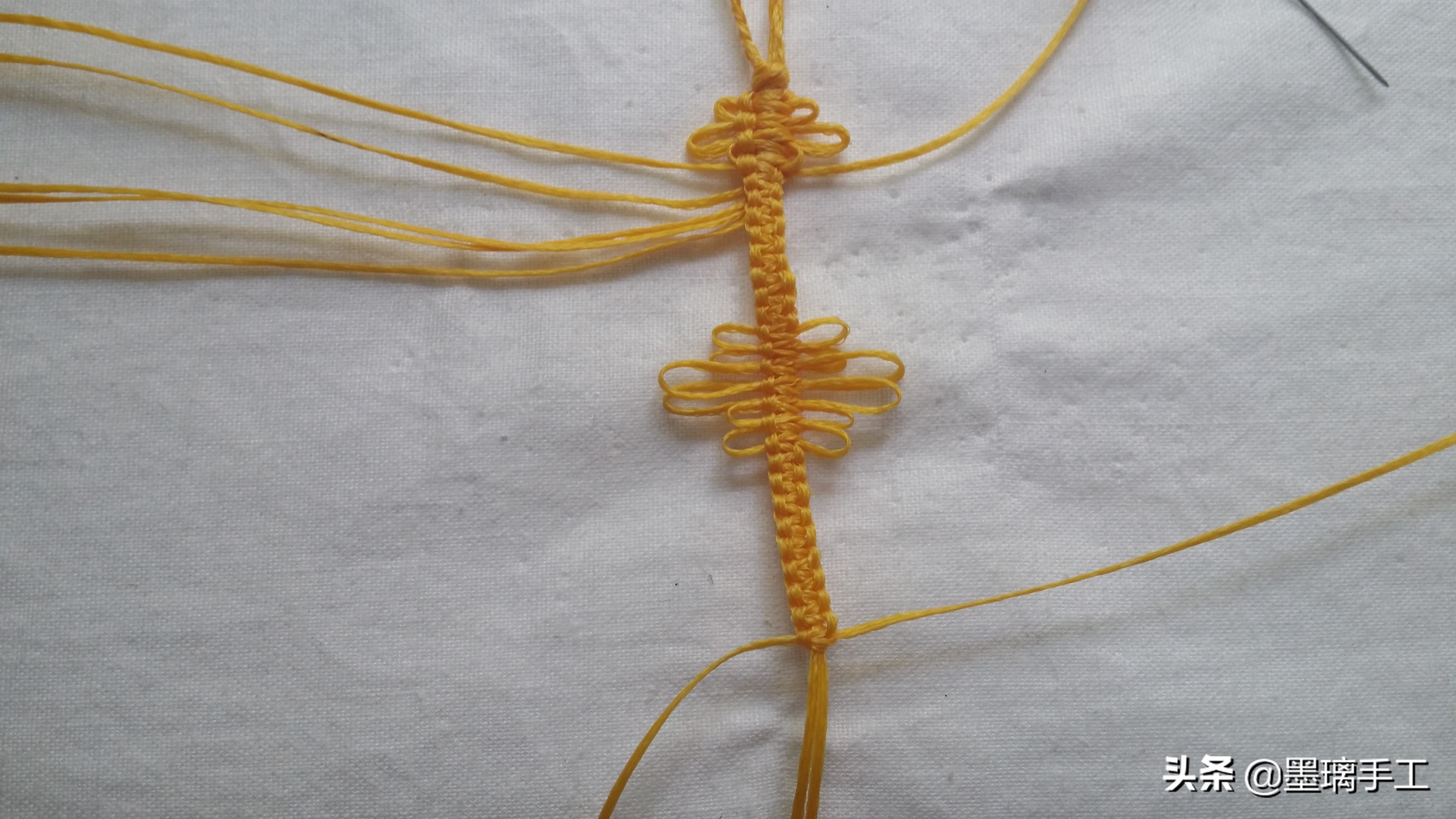 挂饰编绳教程大全,平安喜乐绳编车内挂饰教程