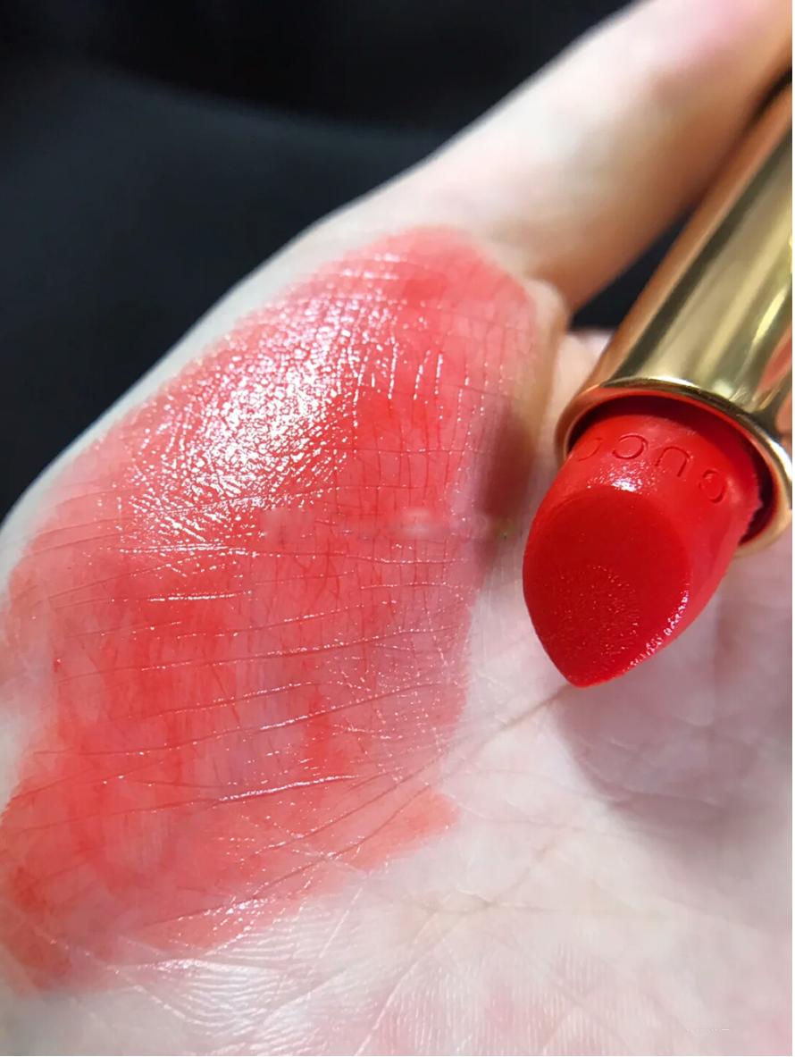 特别高级的颜色橘黄口红,2022gucci口红