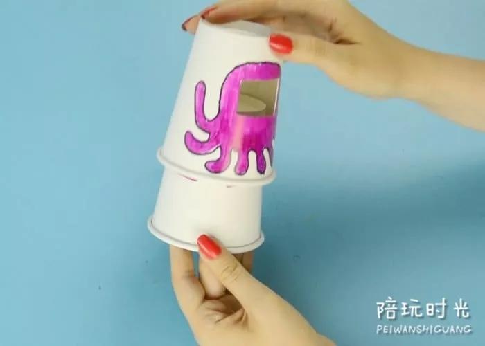 纸杯还能这样做你学到了吗,纸杯还可以这样玩儿