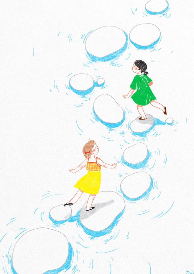 平凡的小幸福，来自韩国艺术家 Chassam