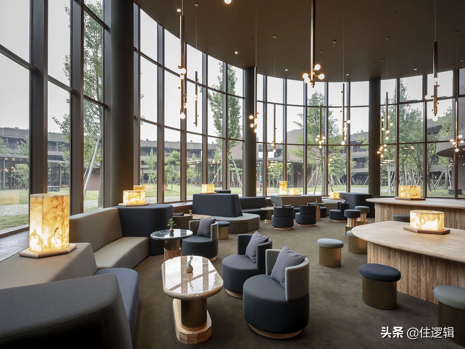 住逻辑再次落地杭州网红打卡酒店,Designby日本建筑设计师KM