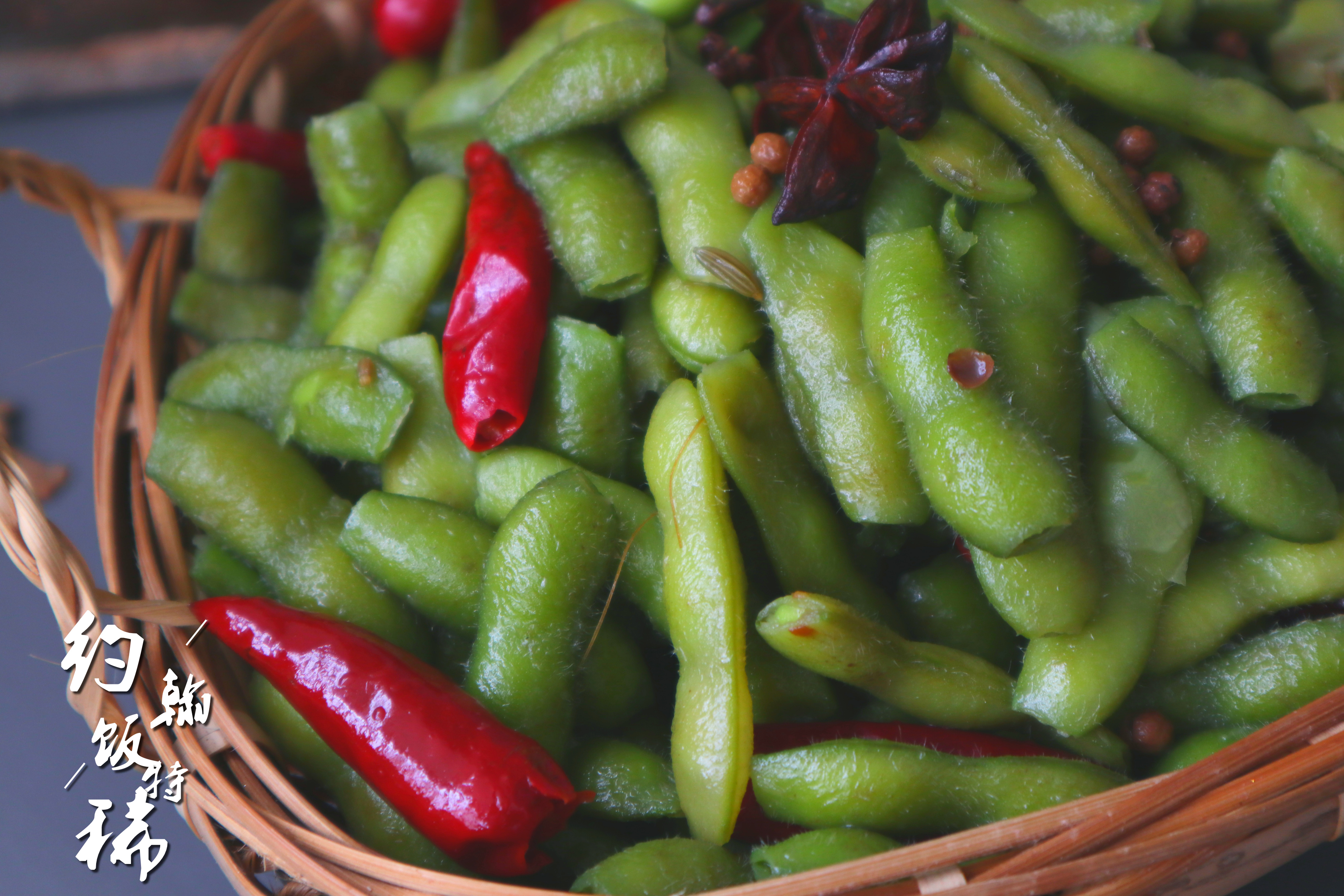 北方夜市卤毛豆做法,卤毛豆正确方法