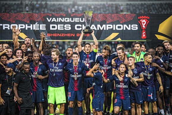 2019法国超级杯今日*票开**大巴黎期待成就7连冠伟业