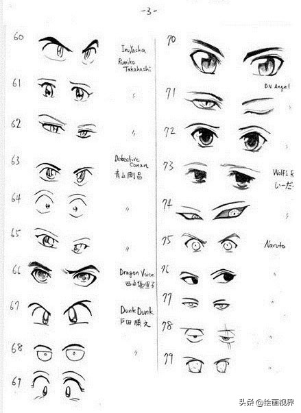 眼睛怎么画新手手绘小学生,二次元眼睛画法马克笔手绘