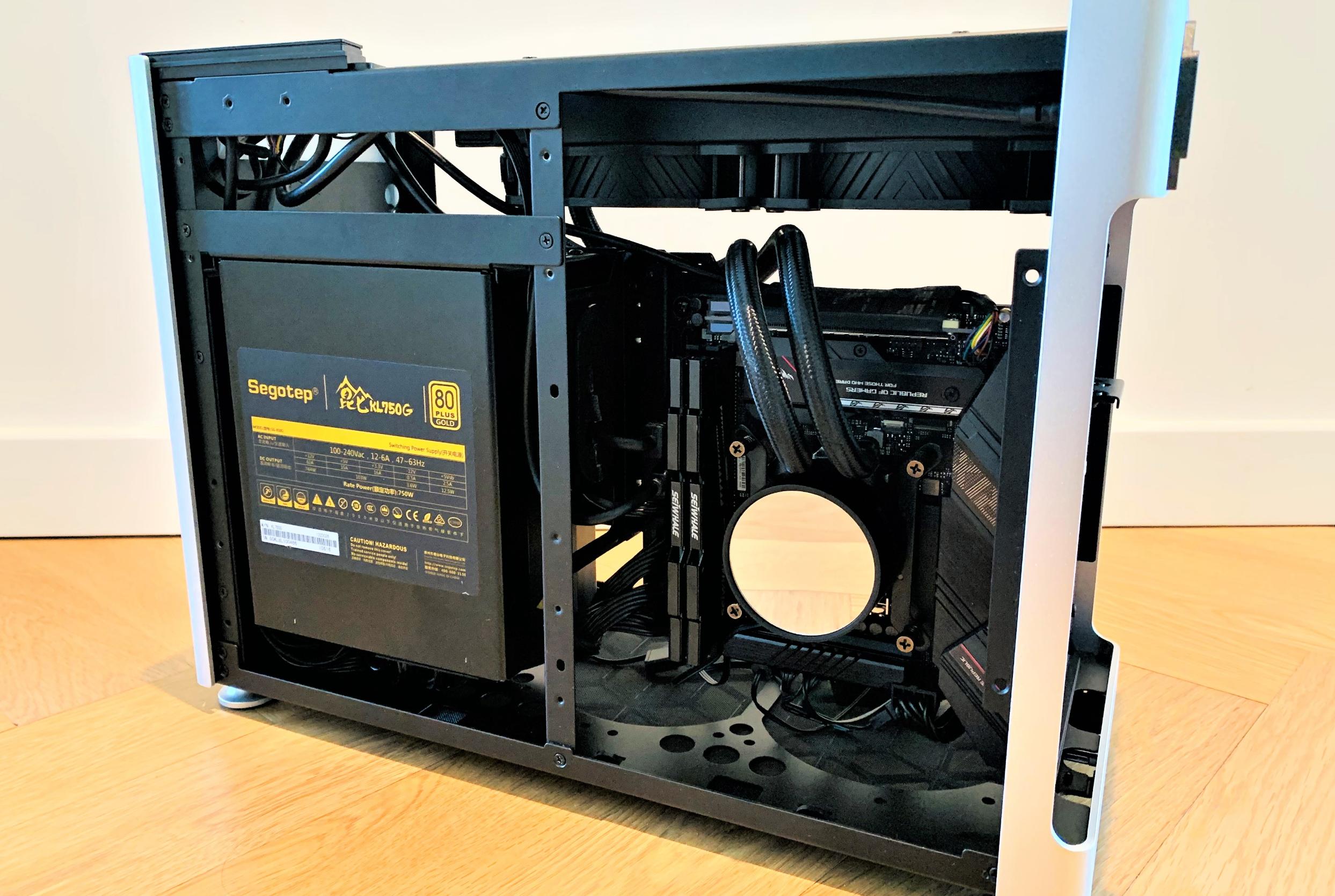 乔思伯tk1水冷装机,乔思伯i100pro