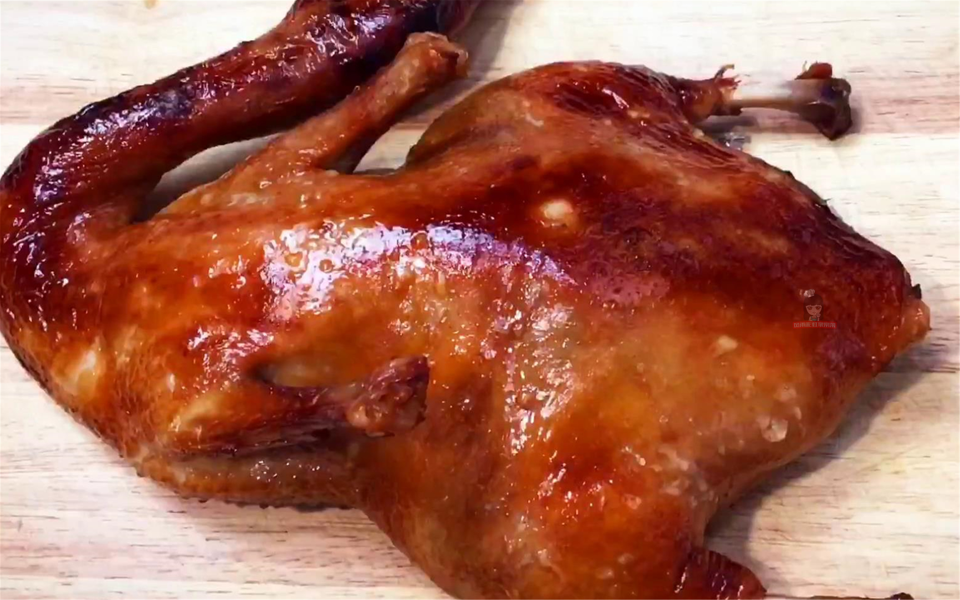 教你学正宗烤鸭,烤鸭怎么烤出来皮不干不柴呢