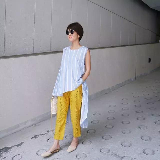 最时髦的孕妇穿搭,日本妈妈精致穿搭