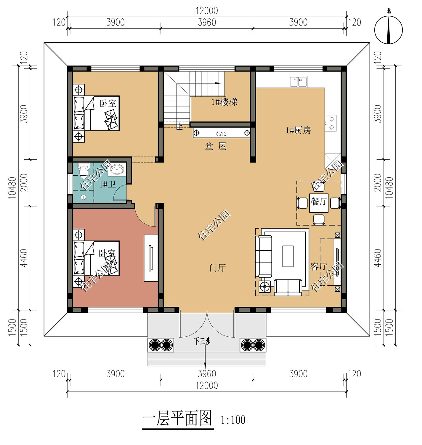 回农村建三栋中式别墅高端有气势,回农村建别墅现代风格