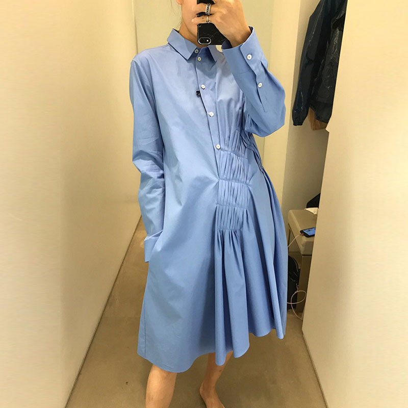 入春裙子推荐,打底百褶连衣裙秋冬高级感