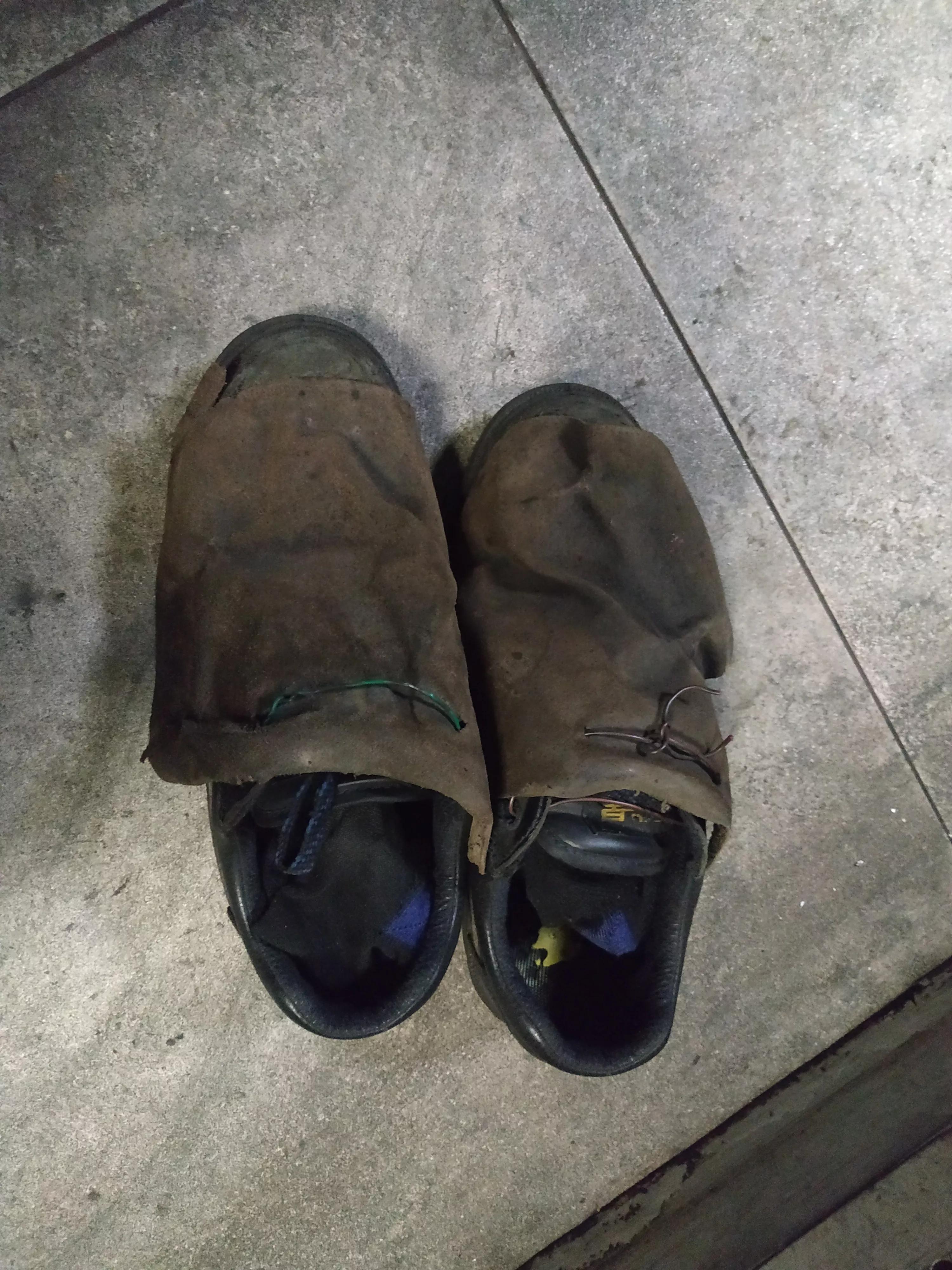 电焊工防烫鞋子,电焊工防烫脚