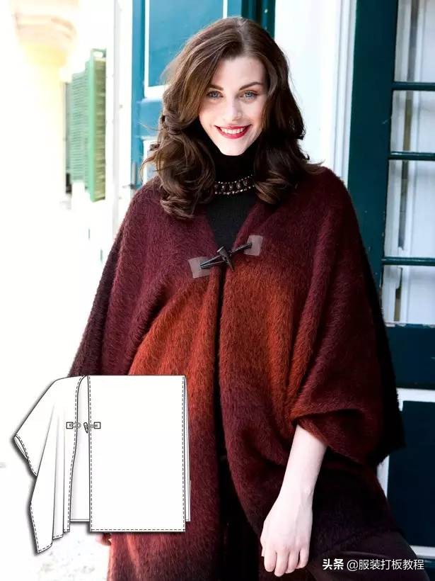 时装设计图手绘教程,服装制版图案大全