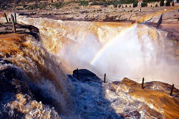 西岳华山壶口瀑布,西安三日游之壶口瀑布