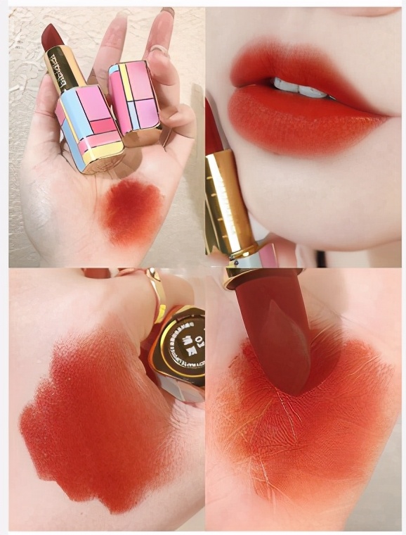 国货雾面高颜值橘色口红,开挂的大牌既视感国货口红推荐