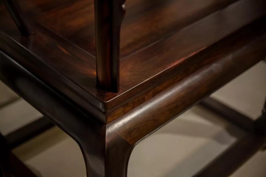 小叶紫檀如意云纹圈椅,小叶紫檀皇宫圈椅