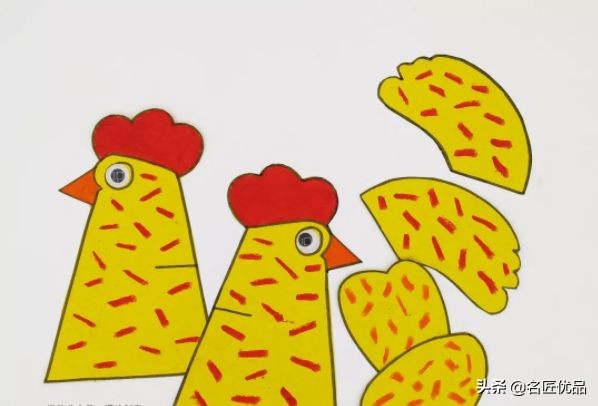 儿童创意立体手工母鸡,幼儿园手工制作小鸡简单又漂亮