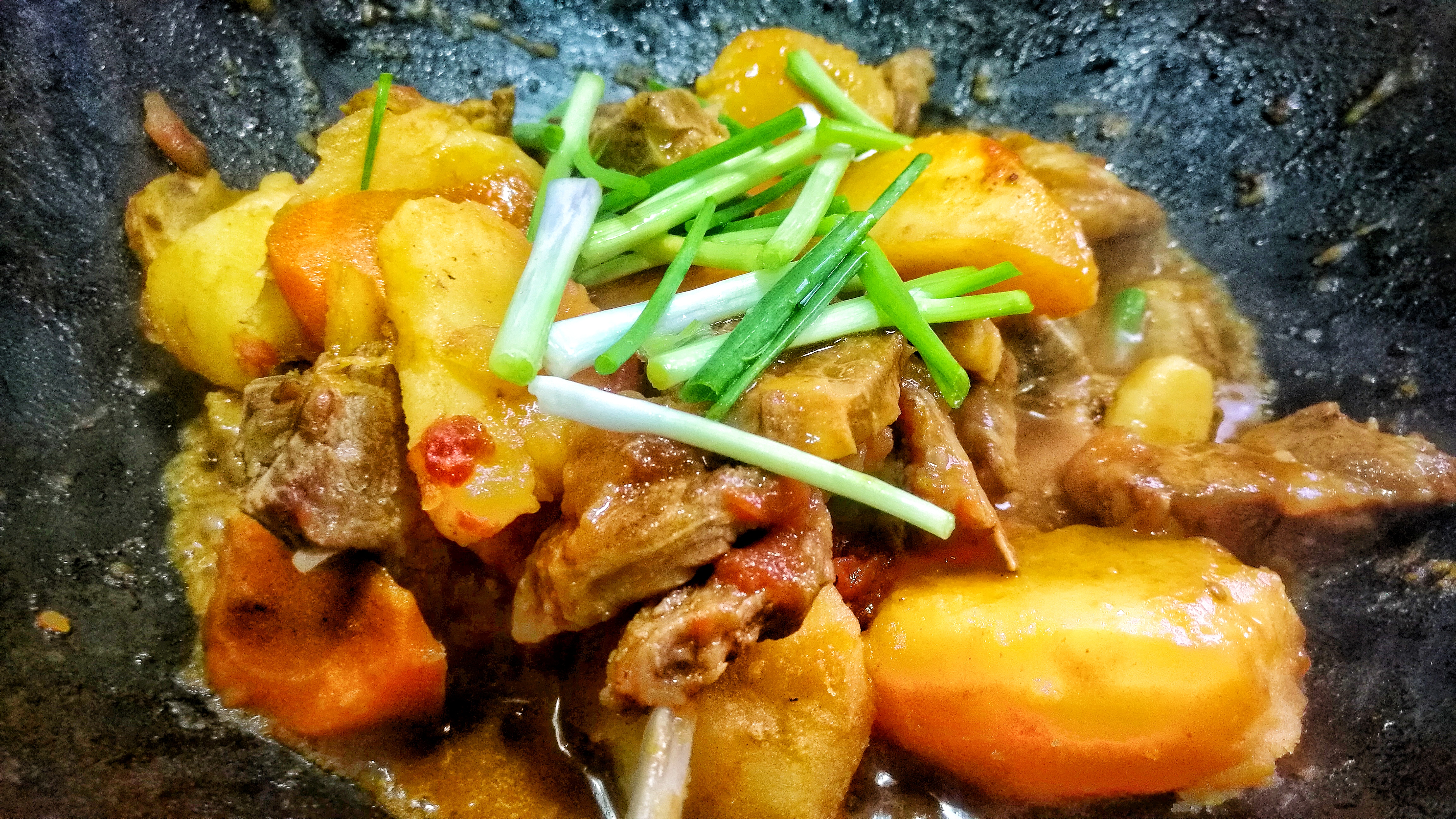 咖喱羊排简单做法,中西合璧烤羊排