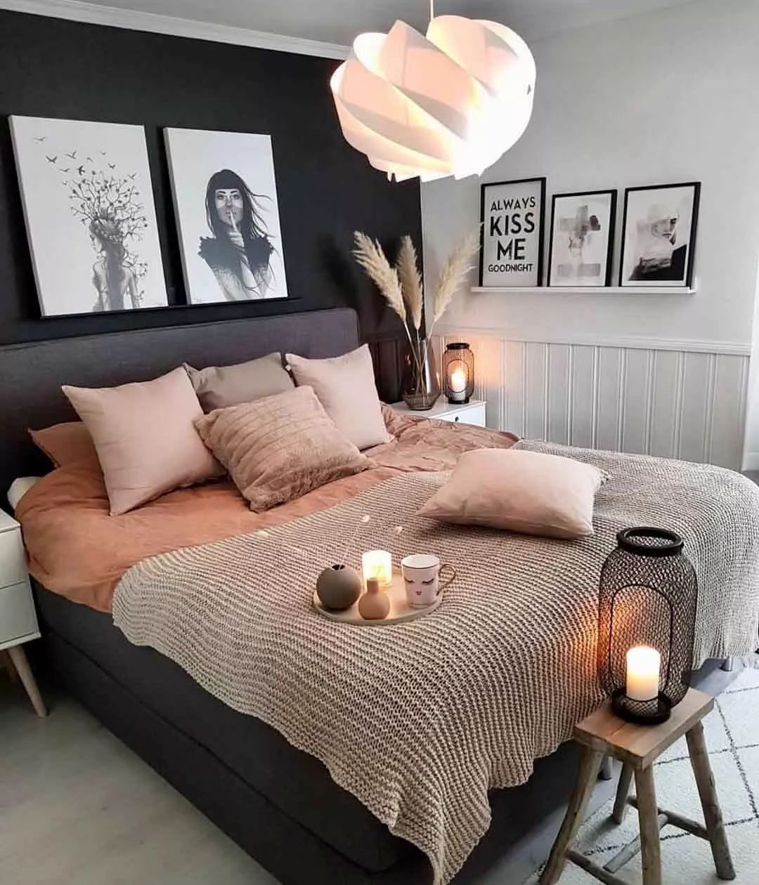 冬天取暖，卧室要选对抱枕、地毯，30张ins美图拿去抄