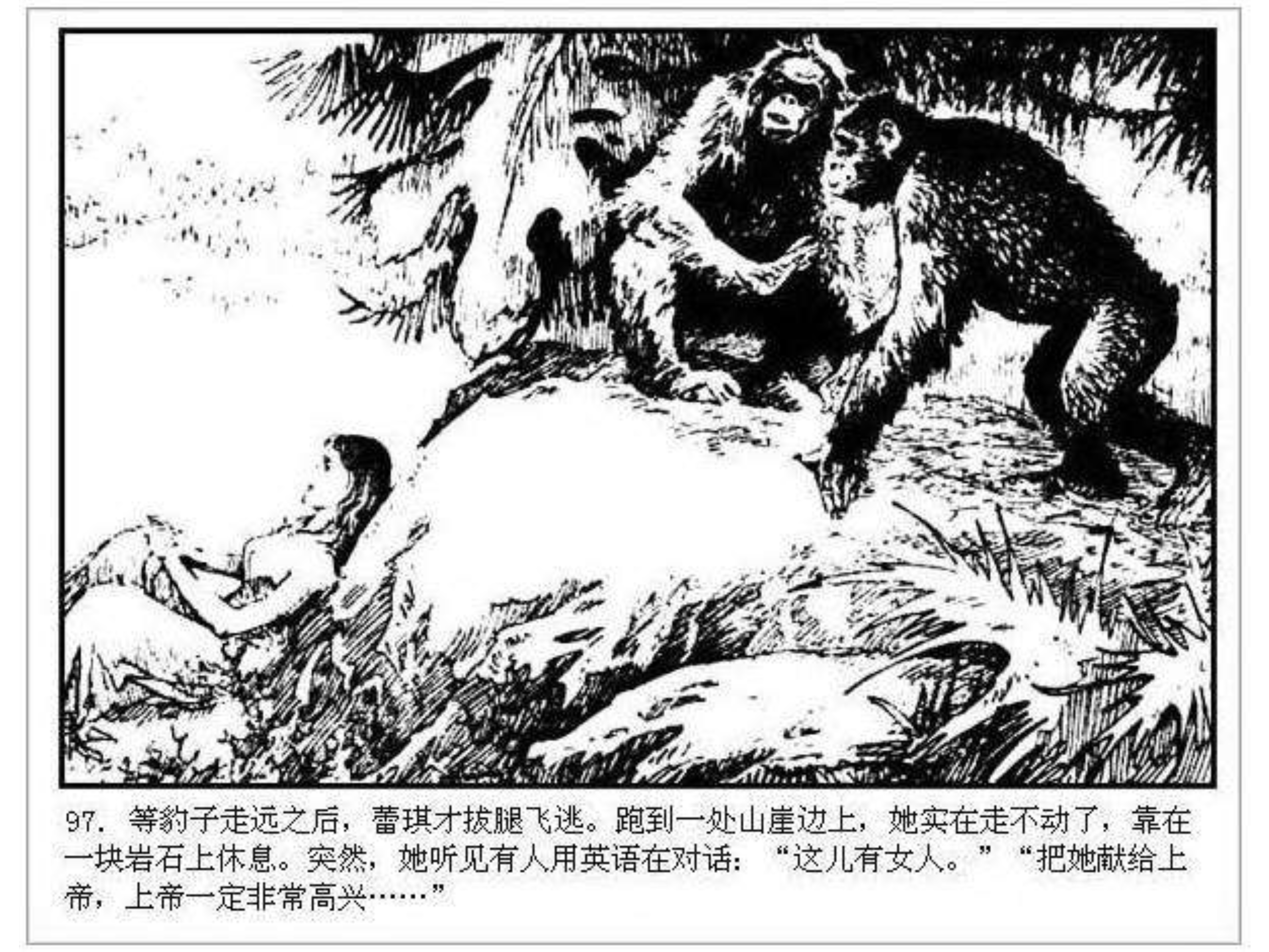 人猿泰山之英雄归来书,连环画泰山