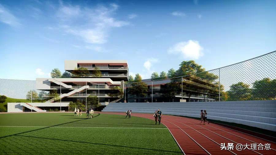 天泰·大理十畝下关一中大理十畝实验学校效果图大赏