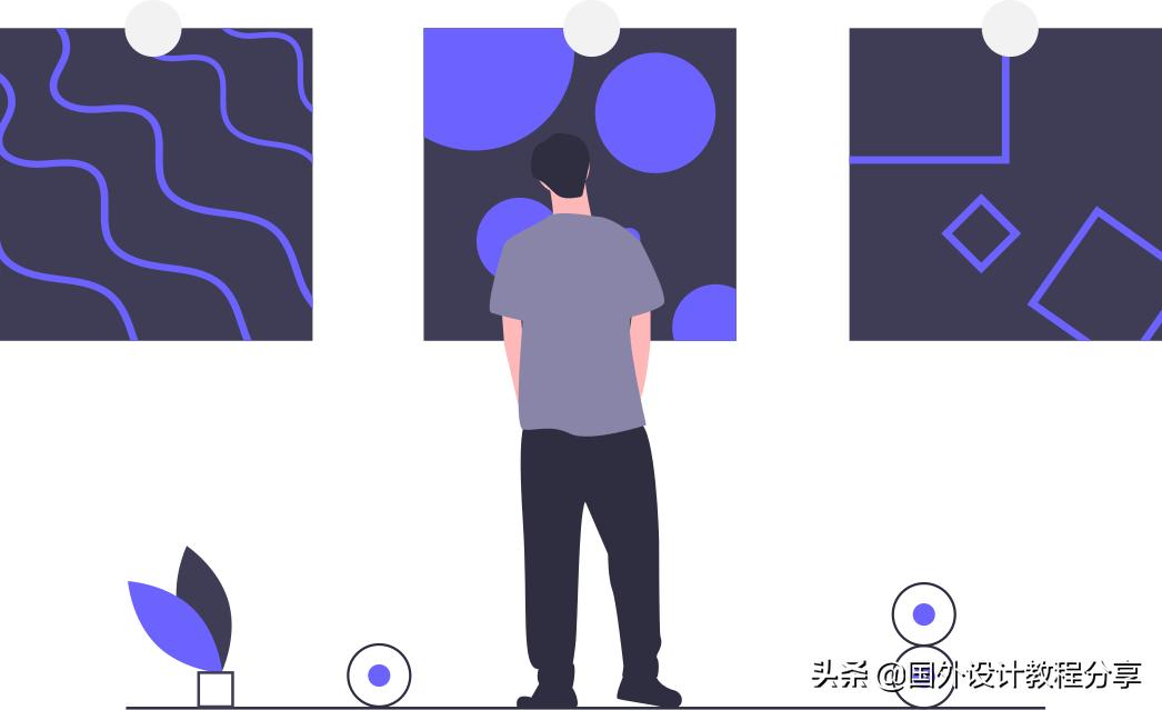 扁平矢量插画教程,矢量扁平插画怎么画