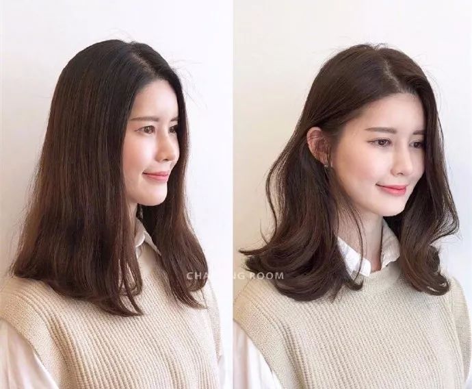 气垫烫普通理发店烫出的效果,火遍理发店