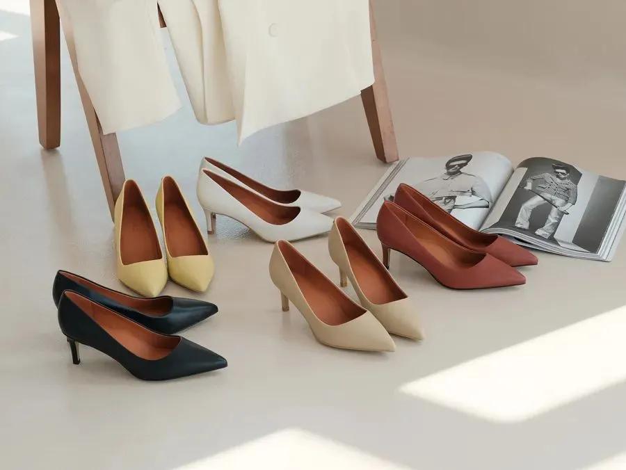 高跟羊皮单鞋不累脚,羊皮高跟凉鞋不累脚