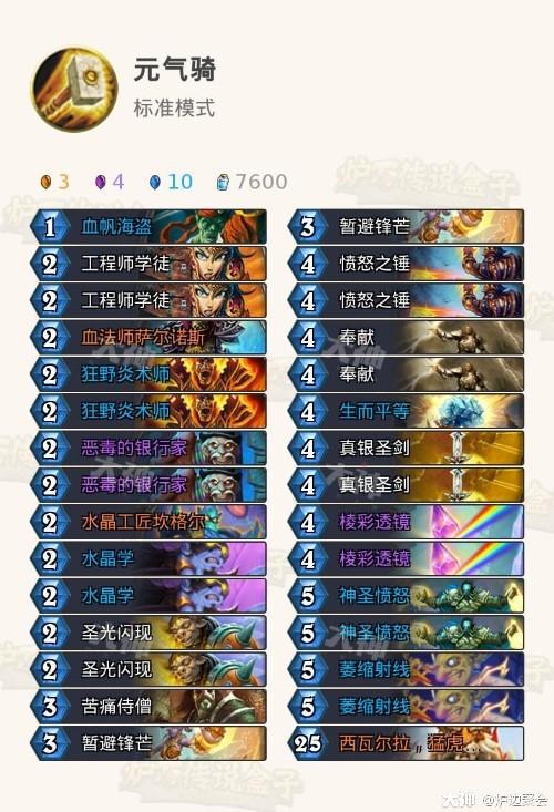 炉石传说拿坐骑,炉石传说元气骑斩杀