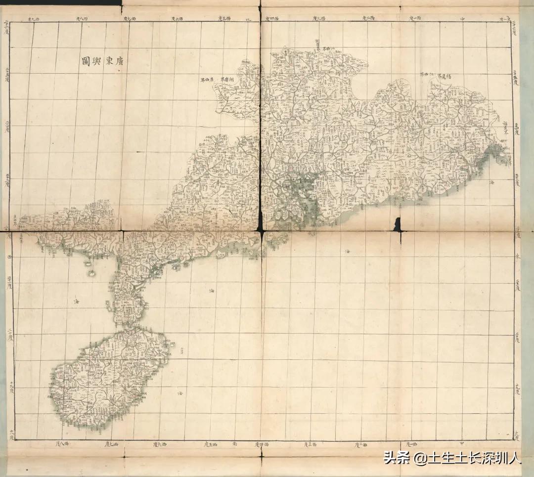 这些深圳老地图，见过一张就算你厉害