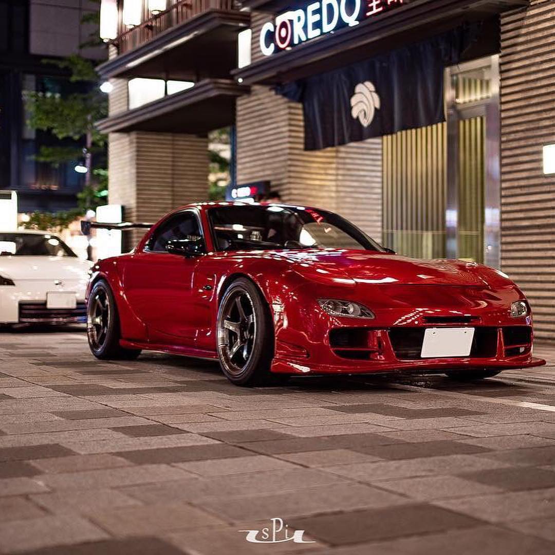 rx-7fd3s白色赛车,rx-7fd3s地平线