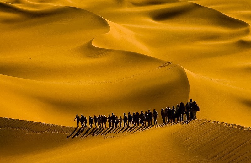 2022库布齐沙漠比赛时间,库布齐沙漠徒步全部视频