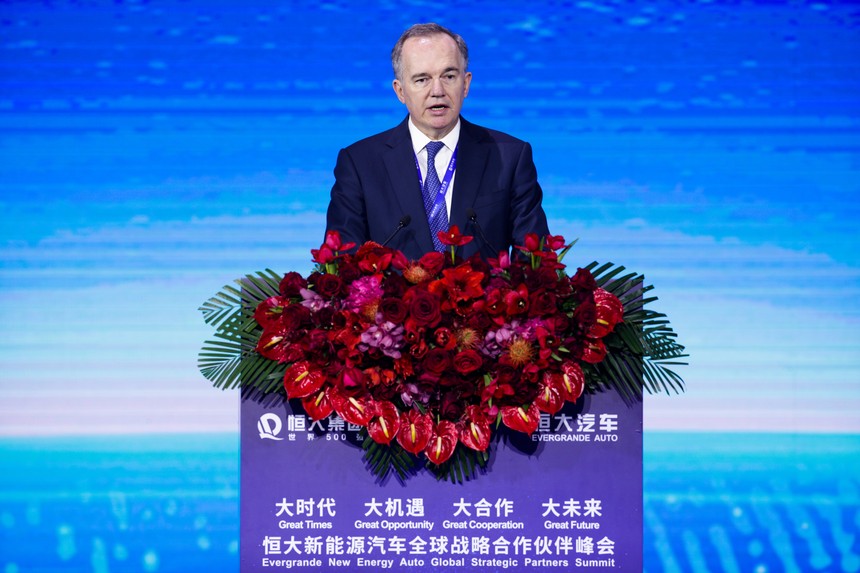 许家印投2800亿造的车亮相,许家印讲话造车视频