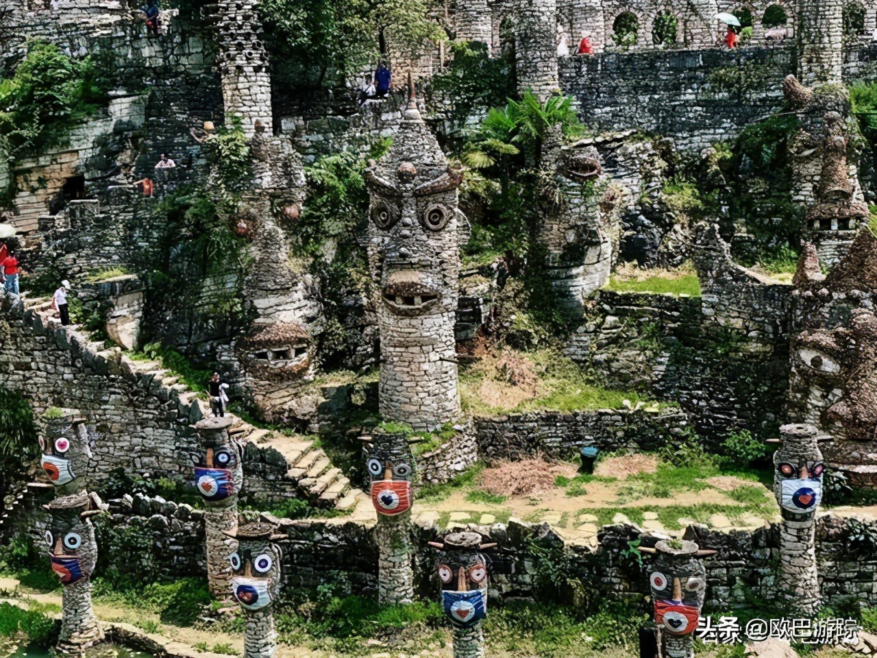 夜郎谷捐赠,贵州石头城夜郎谷