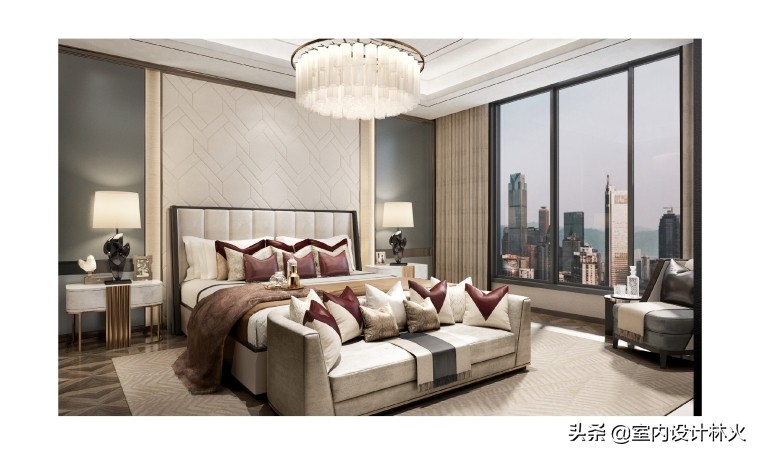 HWCD-重庆长嘉汇390平大平层精装修样板间丨设计方案+效果图+彩平