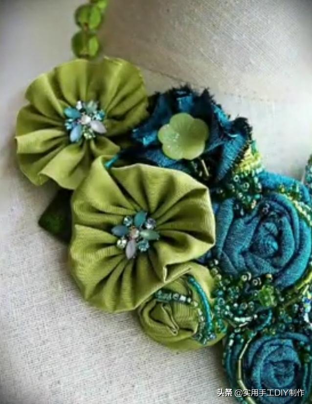 颈饰diy教程,漂亮的颈部装饰品