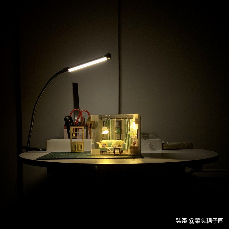 diy微缩小屋模型,微缩版模型小屋